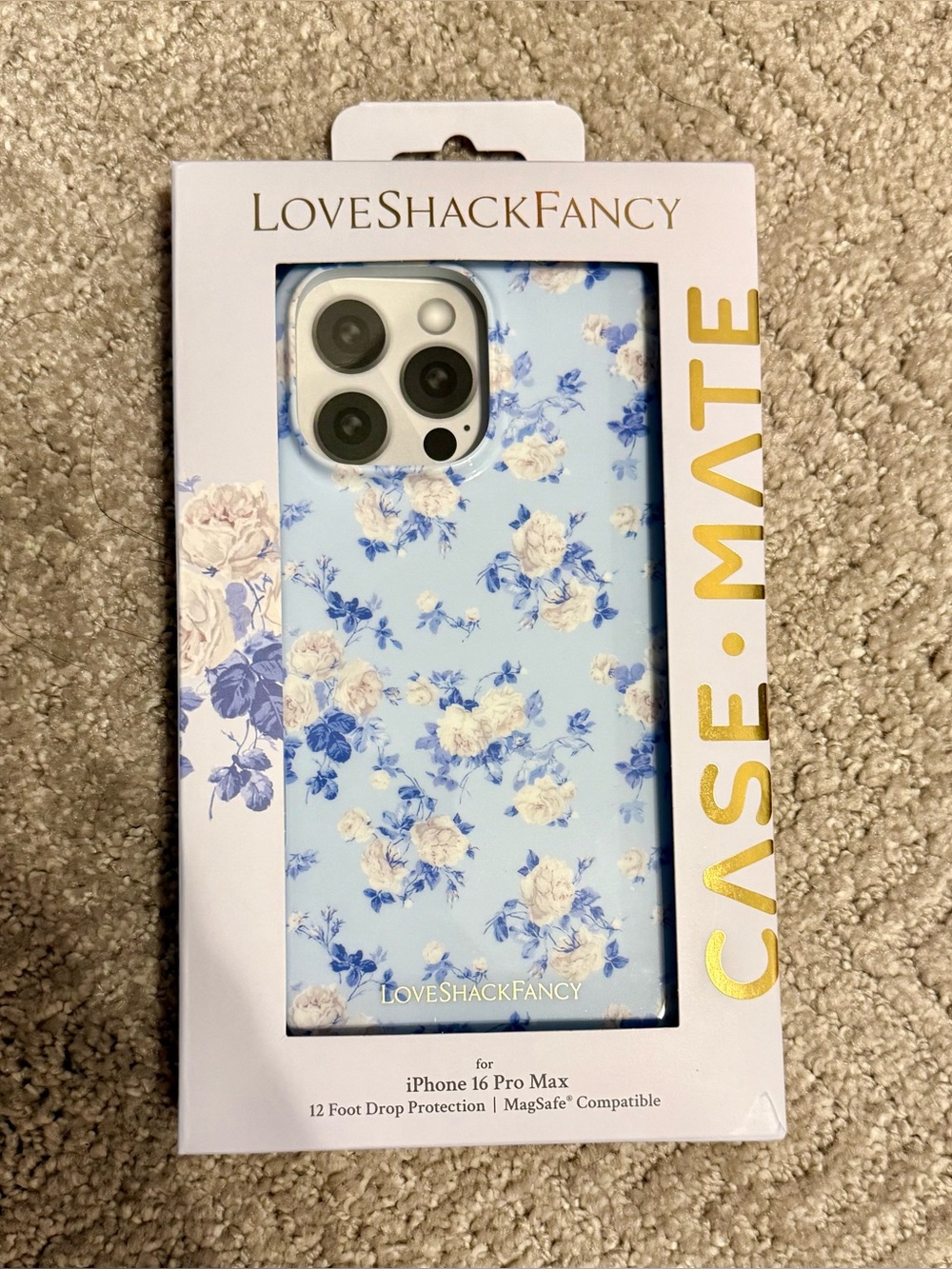 LoveShackFancy x Target CaseMate Everblooming Rosettes iPhone 16 Pro Max MagSafe